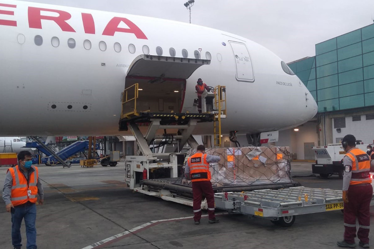 Iberia opera sus vuelos a Lima con el Airbus A350