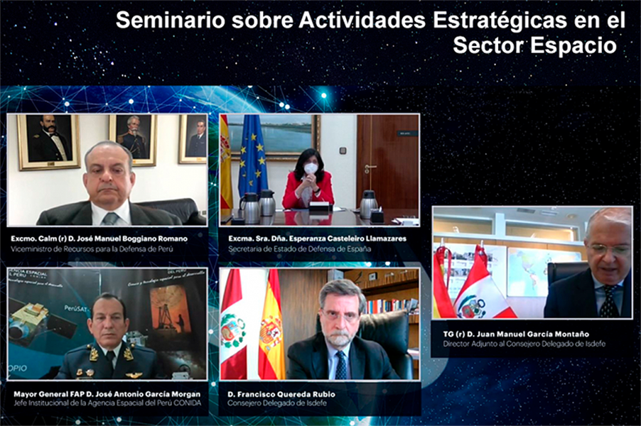 Seminario conjunto Perú-España sobre el Sector Espacio